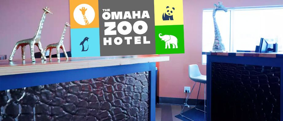Omaha Zoo Hotel Sign