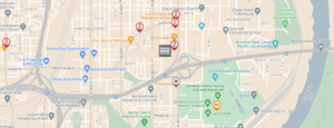 Omaha Zoo Hotel Map